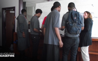 Working in partnership with the staff and students at Mastery Gratz High School